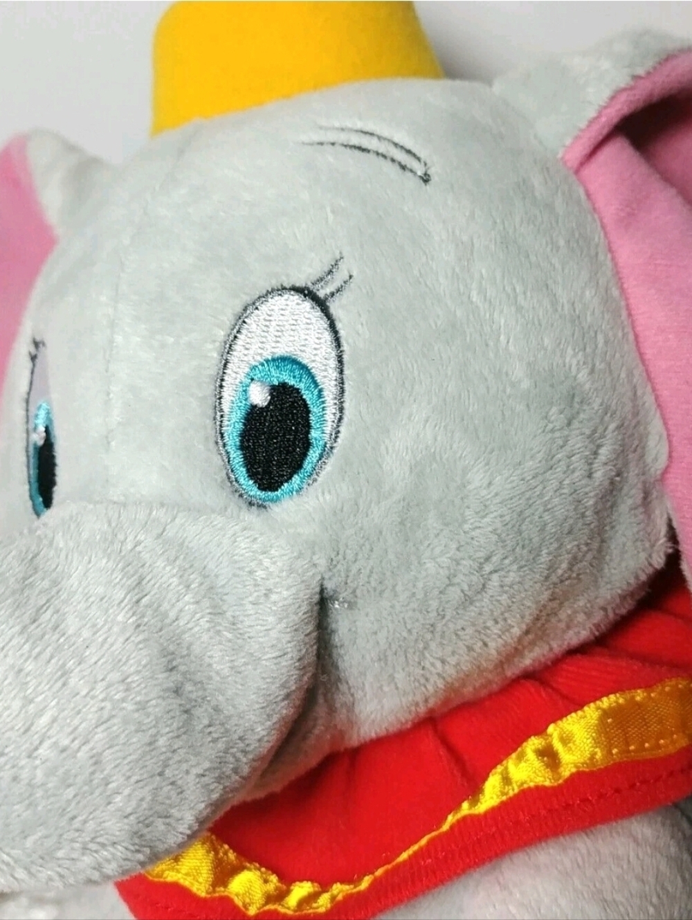 Disney Plush Dumbo the Flying Elephant Kohls Cares Stuffed Animal Toy 12" 2014 - Picture 6 of 10